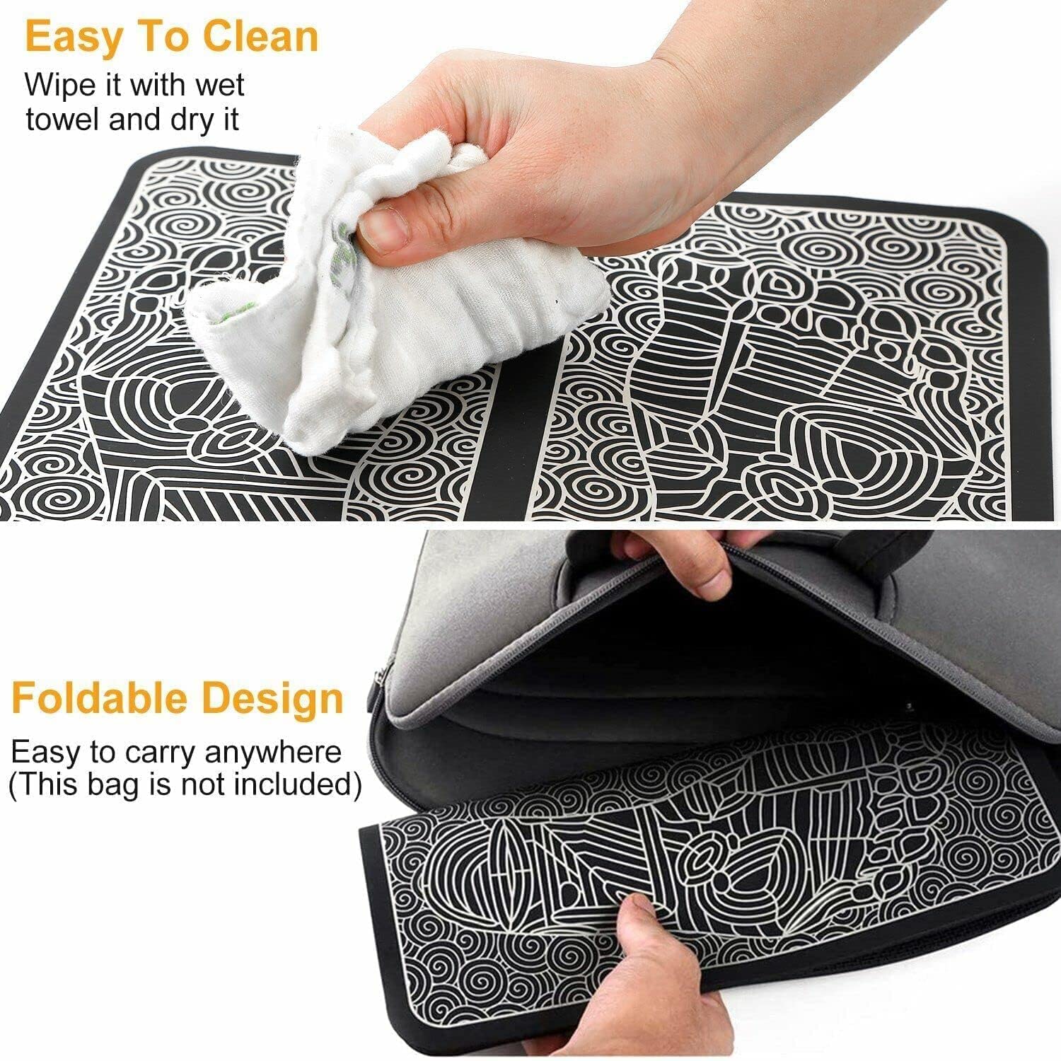 Ems Foot Massager Pain Relief,Electric EMS Massage Machine Mat,Rechargeable Portable Folding Automatic with 8 Mode/19 Intensity for Legs,Body,Hand Device for Men and Women Ems Foot Massager Pain Relief,Electric EMS Massage Machine Mat,Rechargeable Portable Folding Automatic with 8 Mode/19 Intensity for Legs,Body,Hand Device for Men and Women